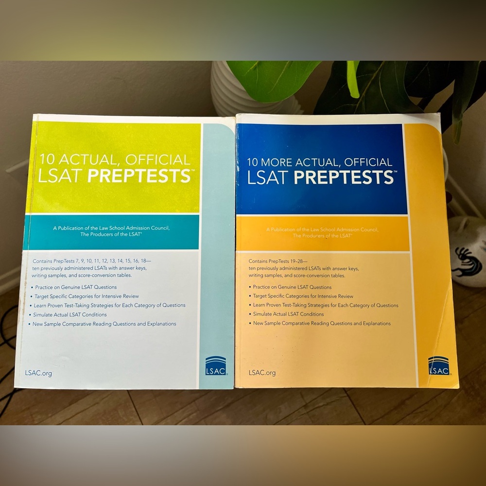 LSAT PrepTest Books Set